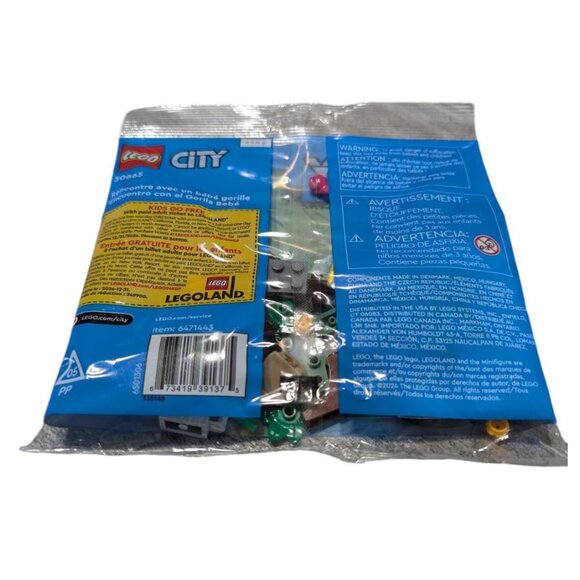 LEGO 30665 City Baby Gorilla Encounter Polybag - New Sealed - Picture 2 of 2